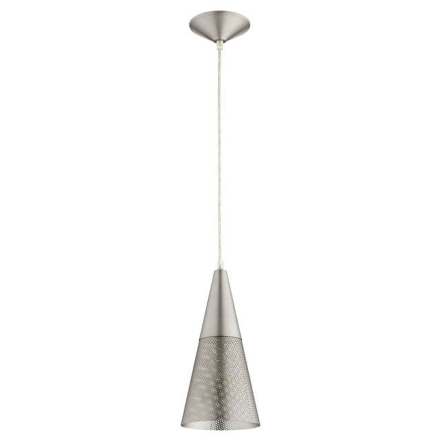 Mesh Cone Pendants Outdoor (Damp) Pendant by Quorum
