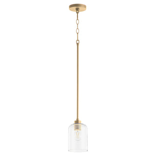 Buy aged-brass Tribute Outdoor (Damp) Pendant by Quorum