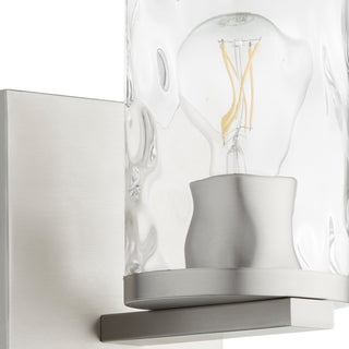 Buy satin-nickel Steinway Outdoor (Damp) Sconce by Quorum