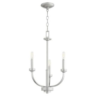 Buy classic-nickel Reyes Outdoor (Damp) Chandelier by Quorum
