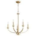 Reyes Outdoor (Damp) Chandelier by Quorum