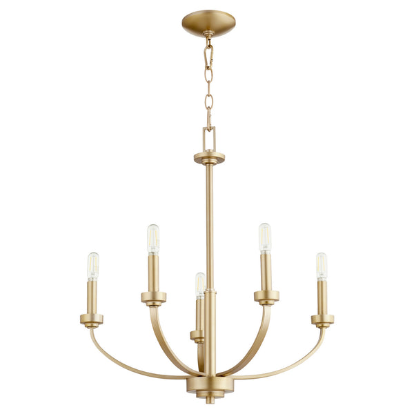 Reyes Outdoor (Damp) Chandelier by Quorum