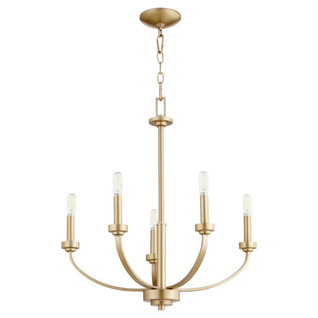 Reyes Outdoor (Damp) Chandelier by Quorum