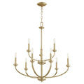 Reyes Outdoor (Damp) Chandelier by Quorum