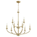 Reyes Outdoor (Damp) Chandelier by Quorum