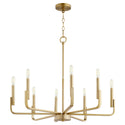 Tempo Outdoor (Damp) Chandelier by Quorum