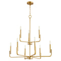 Tempo Outdoor (Damp) Chandelier by Quorum