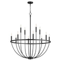 Tribute Outdoor (Damp) Chandelier by Quorum