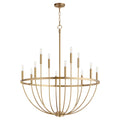Tribute Outdoor (Damp) Chandelier by Quorum
