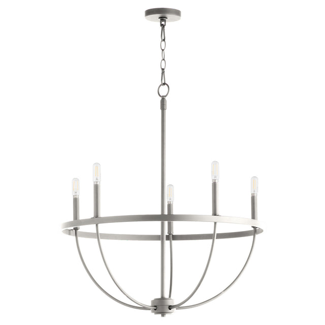 Tribute Outdoor (Damp) Chandelier by Quorum
