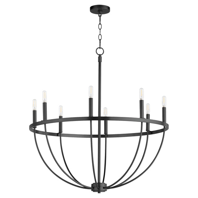 Tribute Outdoor (Damp) Chandelier by Quorum