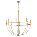 Tribute Outdoor (Damp) Chandelier by Quorum