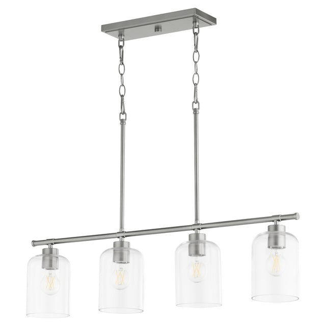 Tribute Outdoor (Damp) Chandelier by Quorum