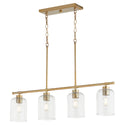 Tribute Outdoor (Damp) Chandelier by Quorum