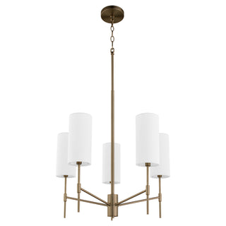 Buy dark-brass Hamilton Outdoor (Damp) Chandelier by Quorum