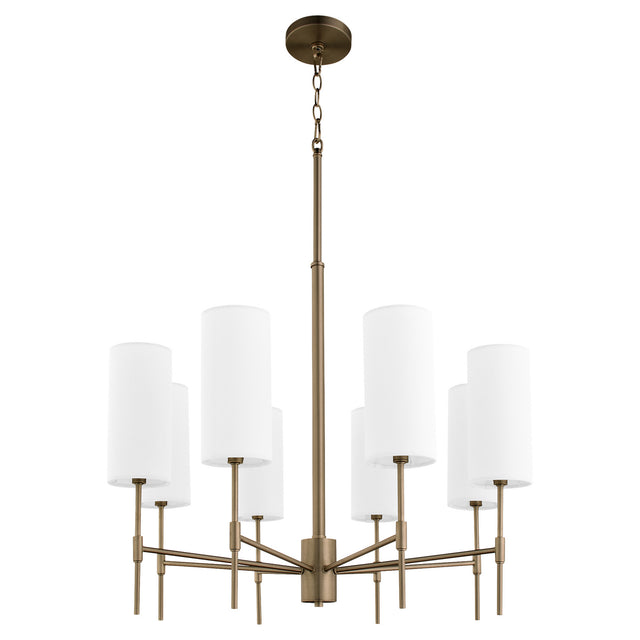 Hamilton Outdoor (Damp) Chandelier by Quorum