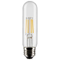 Tubular 5 Watt E26 T10 120.00V LED 4000k Light Bulb by Satco