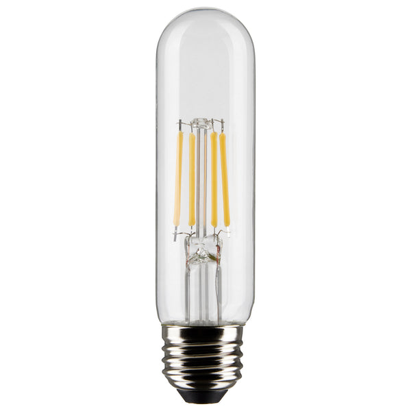 Tubular 5 Watt E26 T10 120V Outdoor (Wet)LED 4000k Light Bulb by Satco
