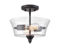 Caily Semi-Flush Mount Ceiling Light by Millennium