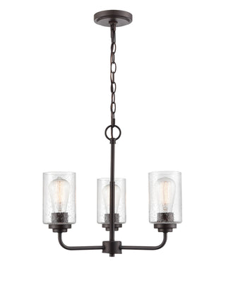Buy rubbed-bronze-with-clear-seeded-glass-and-clear-seedy-shade Moven Chandelier by Millennium