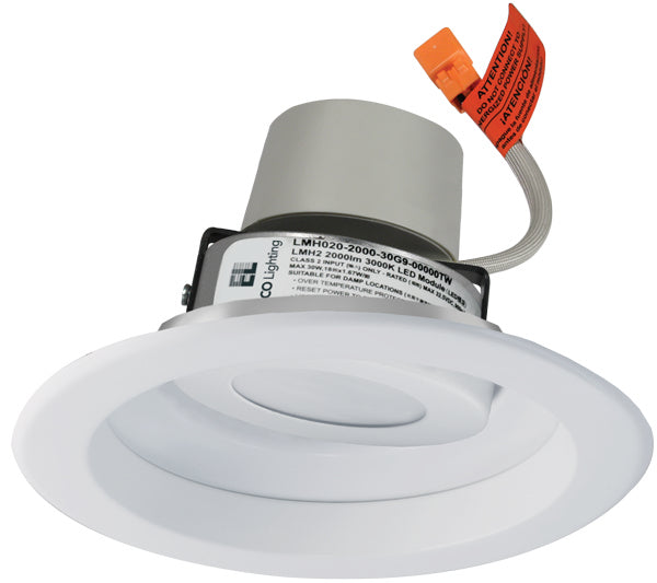 6" Rnd Adjstbl Rflctr W/ Drvr 1250Lm 40K by Elco Lighting