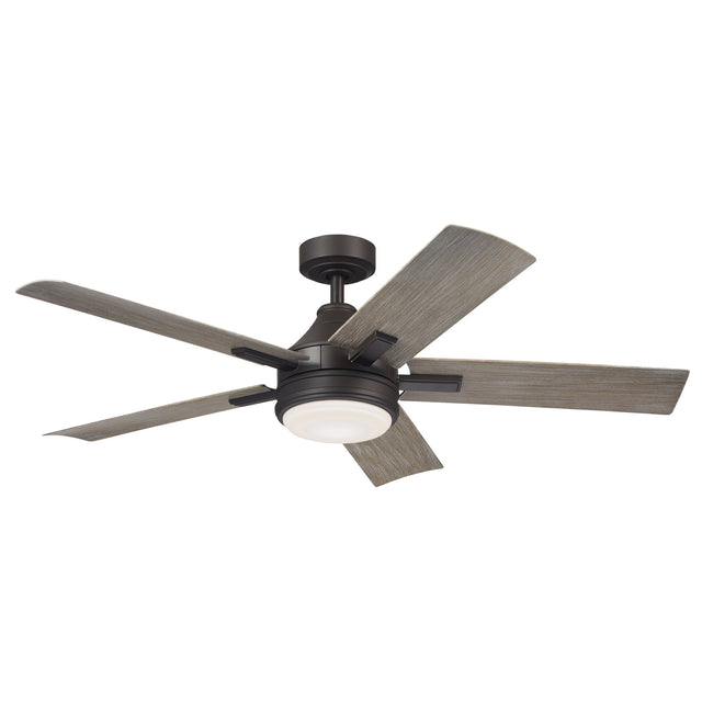 Tide Outdoor (Wet) Ceiling Fan with Light by Kichler