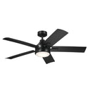 Tide Outdoor (Wet) Ceiling Fan with Light by Kichler