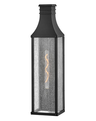 Buy museum-black-with-clear-seedy-glass-and-clear-seedy-shade Beacon Hill Outdoor (Wet) Sconce by Hinkley