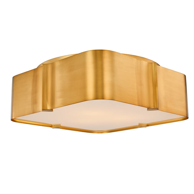 Lotus Flush Mount Ceiling Light by Kalco