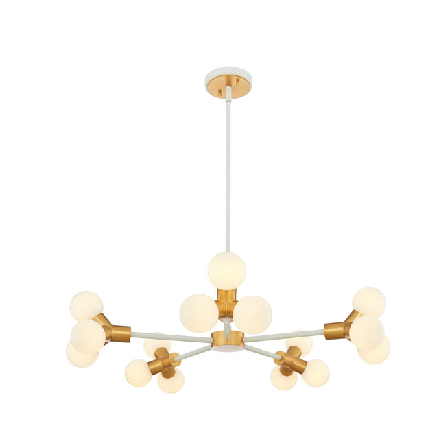 Tres Chandelier by Kalco