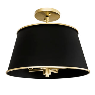 Coco Semi-Flush Mount Ceiling Light by Varaluz