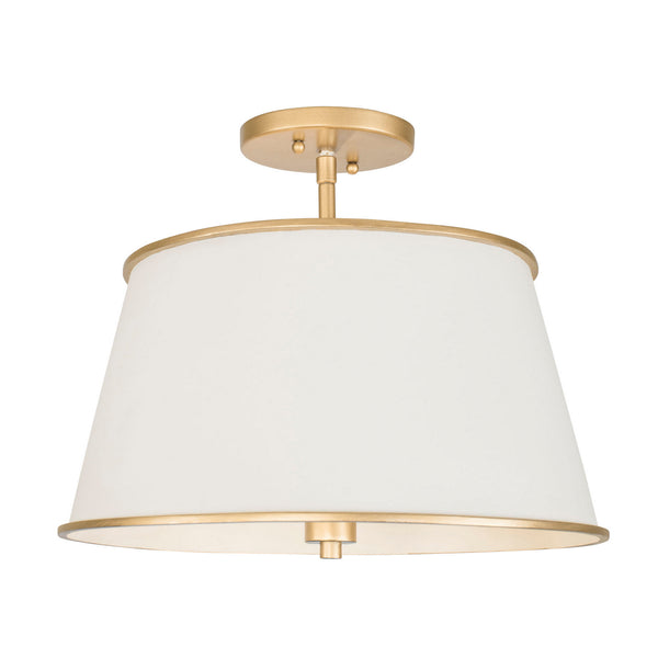 Coco Semi-Flush Mount Ceiling Light by Varaluz