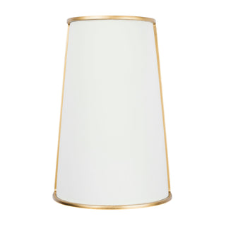 Buy matte-white-french-gold Coco Sconce by Varaluz