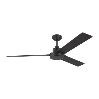 Buy midnight-black-finish-with-midnight-black-and-reversible-american-walnut-blades Jovie Outdoor (Wet) Ceiling Fan by Generation Lighting