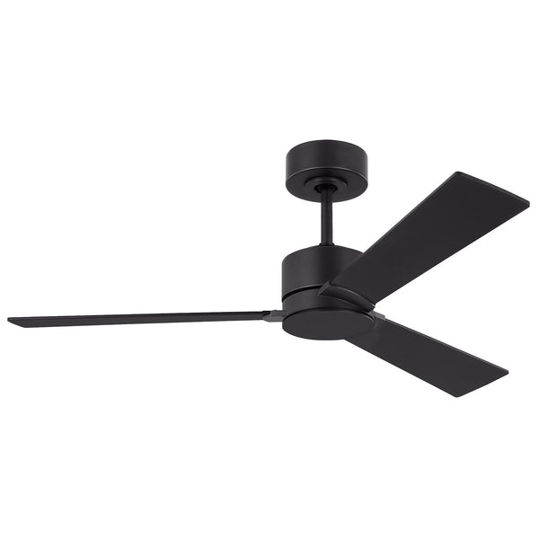 Rozzen Outdoor (Damp) Ceiling Fan (Light Kit Available) by Visual Comfort Fan