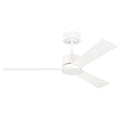 Rozzen Outdoor (Damp) Ceiling Fan (Light Kit Available) by Visual Comfort Fan