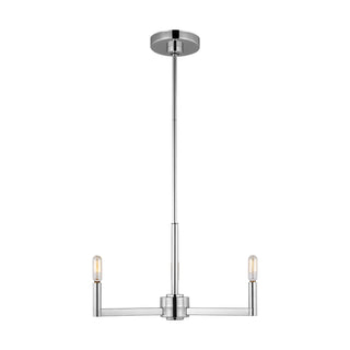 Buy chrome Fullton Outdoor (Damp) Chandelier by Visual Comfort Studio