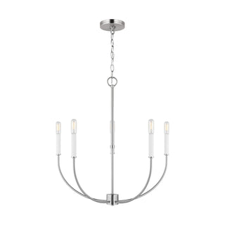 Buy brushed-nickel Greenwich Outdoor (Damp) Chandelier by Visual Comfort Studio