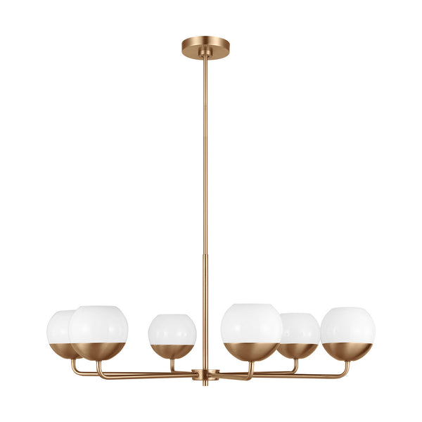Alvin Outdoor (Damp) Chandelier by Visual Comfort Studio