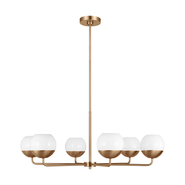 Alvin Outdoor (Damp) Chandelier by Visual Comfort Studio