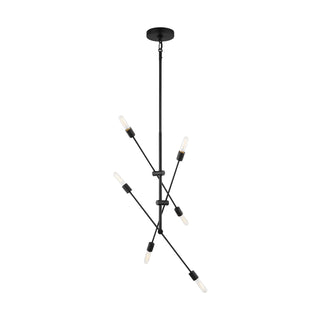 Buy midnight-black Axis Outdoor (Damp) Chandelier by Visual Comfort Studio