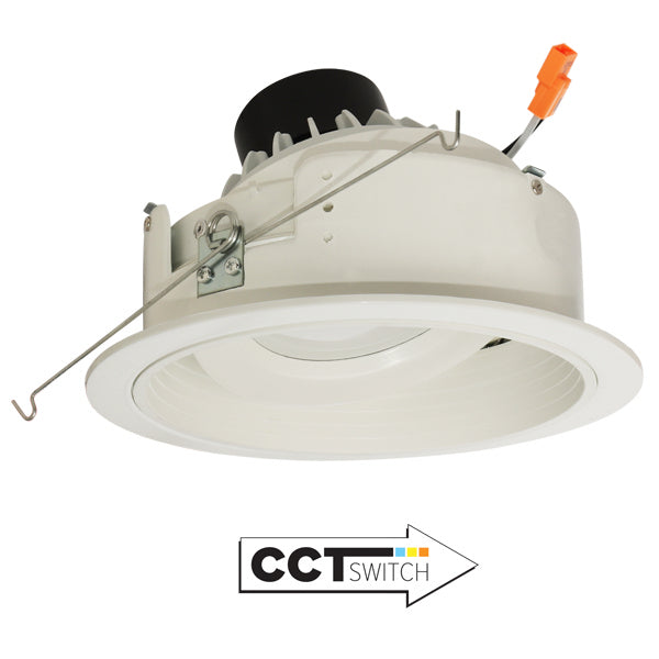 6"LED Adjstbl Bffl Gmbl Insrt Par30 5Cct by Elco Lighting