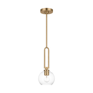 Buy satin-brass Codyn Outdoor (Damp) Pendant by Visual Comfort Studio