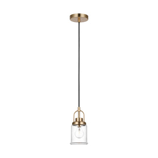 Buy satin-brass Anders Outdoor (Damp) Pendant by Visual Comfort Studio