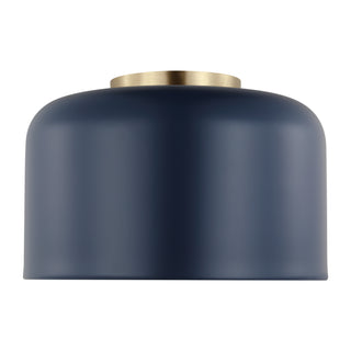 Buy navy Malone Outdoor (Damp) Flush Mount Ceiling Light by Visual Comfort Studio