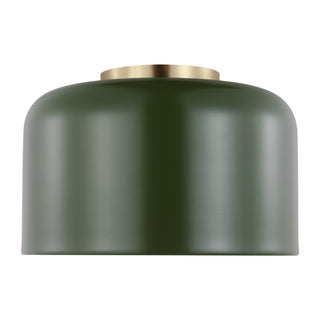 Buy olive Malone Outdoor (Damp) Flush Mount Ceiling Light by Visual Comfort Studio