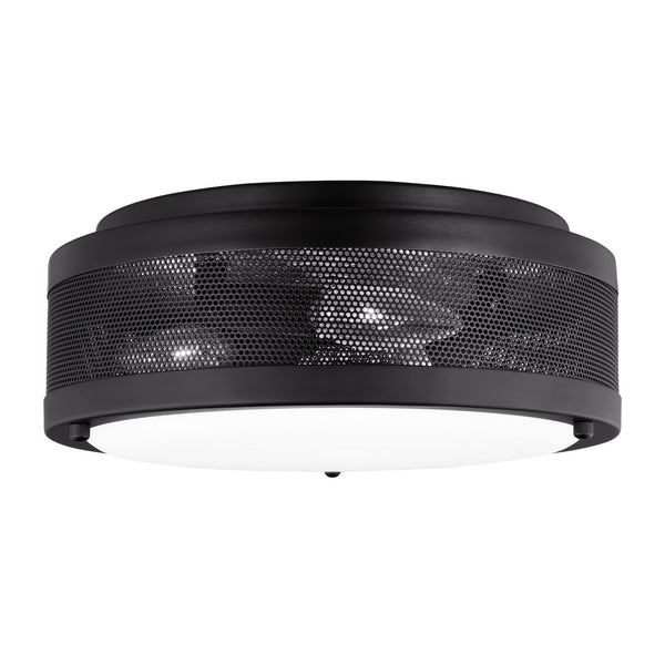 Vander Outdoor (Damp) Flush Mount Ceiling Light by Visual Comfort Studio