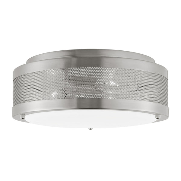 Vander Outdoor (Damp) Flush Mount Ceiling Light by Visual Comfort Studio