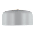 Malone Outdoor (Damp) Flush Mount Ceiling Light by Visual Comfort Studio