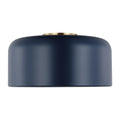 Malone Outdoor (Damp) Flush Mount Ceiling Light by Visual Comfort Studio